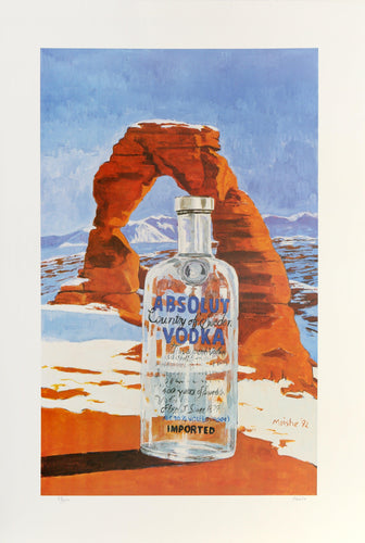 Absolut Statehood: Utah Lithograph | Moishe Smith,{{product.type}}