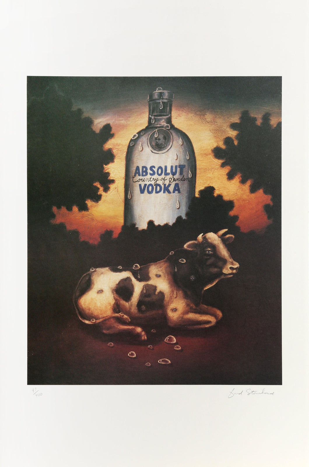 Absolut Statehood: Wisconsin Lithograph | Fred Stonehouse,{{product.type}}