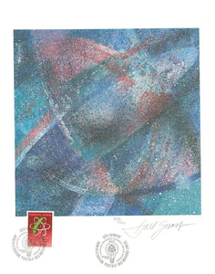 Abstract Atom Lithograph | Hall Groat,{{product.type}}