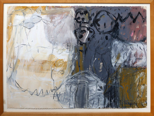 Abstract Composition Oil | Unknown Artist,{{product.type}}