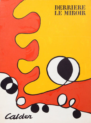 Abstract (Cover) from Derriere Le Miroir Lithograph | Alexander Calder,{{product.type}}