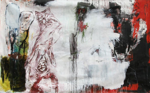 Abstract Expressionist Oil | Unknown Artist,{{product.type}}