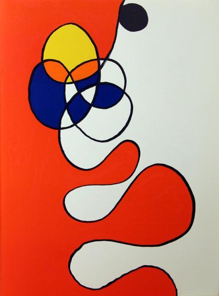 Abstract from Derrier le Miroir Lithograph | Alexander Calder,{{product.type}}