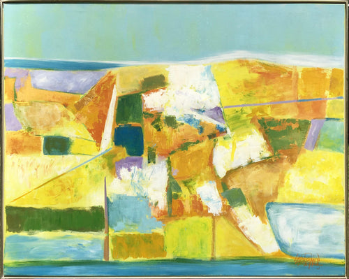 Abstract Landscape Oil | Lee Reynolds,{{product.type}}