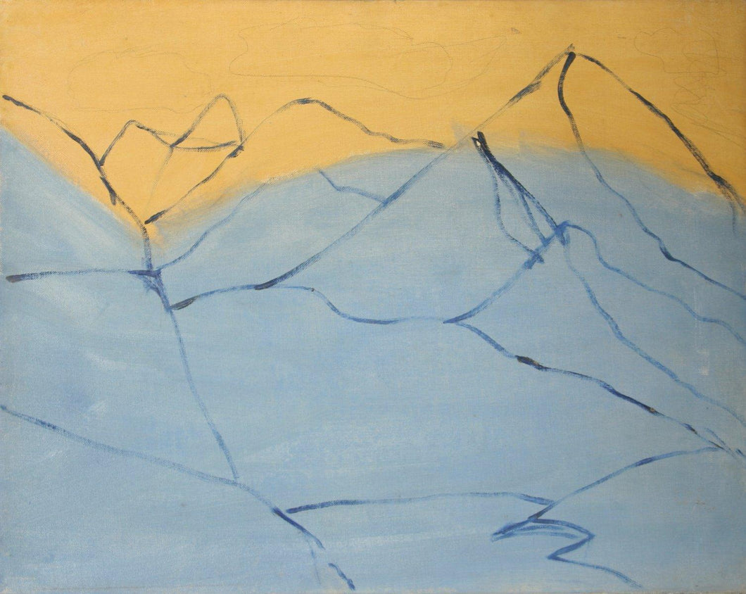 Abstract Mountains (59) Oil | John F. Leonard,{{product.type}}