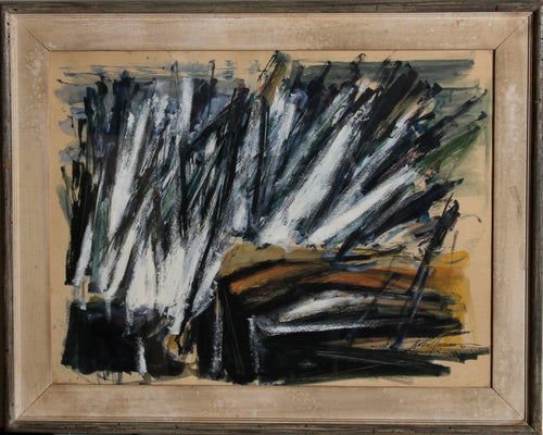 Abstract Seascape Acrylic | Morton Grossman,{{product.type}}