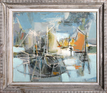 Abstract Seascape Oil | Maxine Shattuck,{{product.type}}