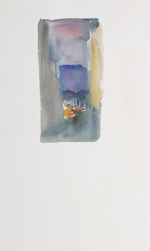 Abstract Space in Blue Lithograph | Unknown Artist,{{product.type}}