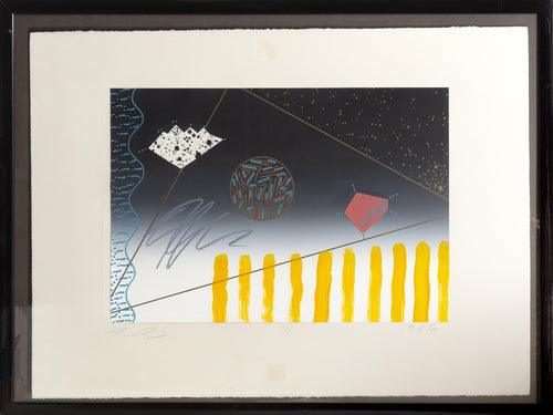 Abstract Spacescape Mixed Media | Unknown Artist,{{product.type}}