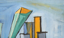 Abstracted Cityscape Gouache | Benjamin Benno,{{product.type}}