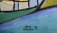 Abstracted Cityscape Gouache | Benjamin Benno,{{product.type}}