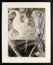 Abstracted Figure Study Mixed Media | Benjamin Benno,{{product.type}}