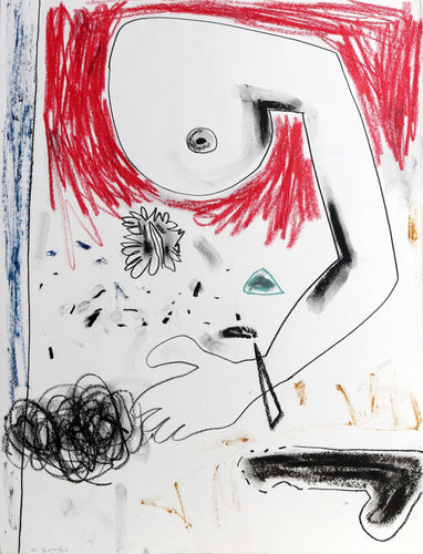 Abstracted Nude Pastels | Unknown Artist,{{product.type}}