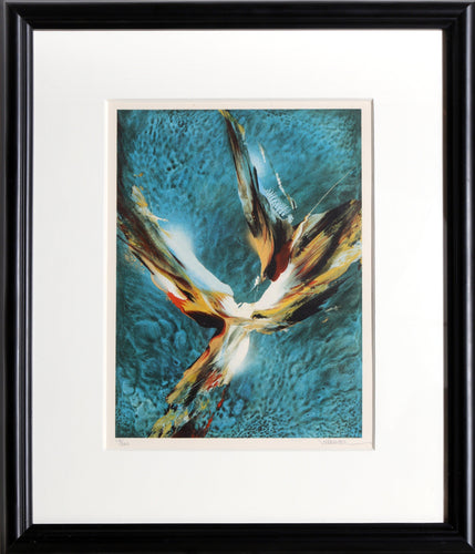 Abstraction 2 Lithograph | Leonardo Nierman,{{product.type}}