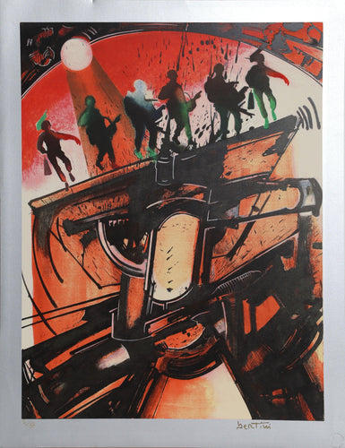 Accidentale Screenprint | Gianni Bertini,{{product.type}}