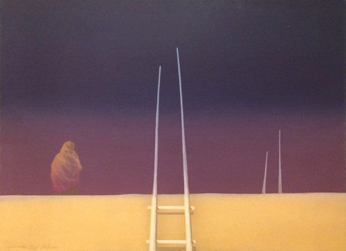 Acoma Skies Lithograph | John Axton,{{product.type}}