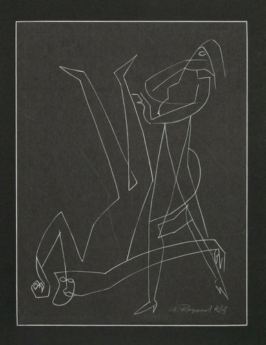 Acrobatic Dancers Ink | Alexander Raymond Katz,{{product.type}}