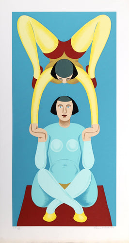 Acrobats Screenprint | Clarence Holbrook Carter,{{product.type}}