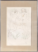 Adam and Eve Etching | Salvador Dalí,{{product.type}}