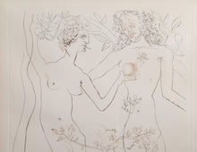 Adam and Eve Etching | Salvador Dalí,{{product.type}}
