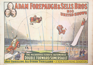 Adam Forepaugh & Sells Bros Big United Shows Poster | Unknown Artist,{{product.type}}