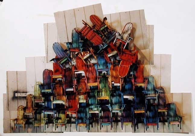 Adirondack Chairs 2 Color | Paul Jacobsen,{{product.type}}