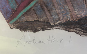 Aeolian Harp I Lithograph | Bill Wheeler,{{product.type}}