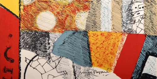 Aerial Hoop Lithograph | Max Papart,{{product.type}}