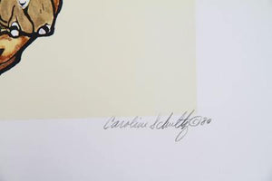 Africa Lithograph | Caroline Schultz,{{product.type}}