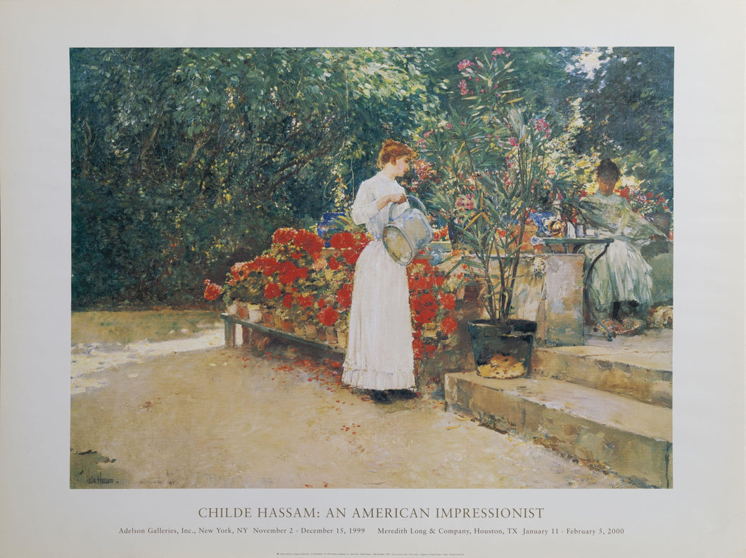 After Breakfast Poster | Frederick Childe Hassam,{{product.type}}