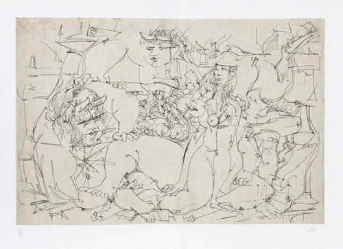 After Picasso Etching | Dimitri Petrov,{{product.type}}
