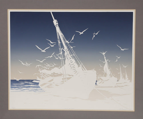 After the Catch Screenprint | Warren Woodward,{{product.type}}