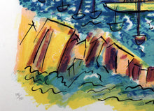 Afternoon Sails Lithograph | Wayne Ensrud,{{product.type}}