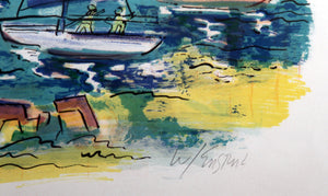 Afternoon Sails Lithograph | Wayne Ensrud,{{product.type}}