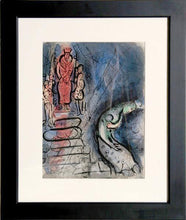 Ahasuerus sends Vashti Away from "Drawings for the Bible" Lithograph | Marc Chagall,{{product.type}}