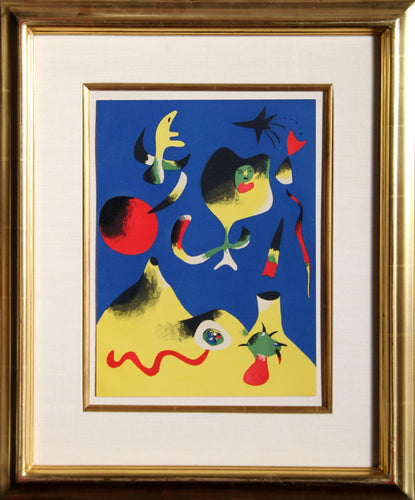 Air Lithograph | Joan Miro,{{product.type}}
