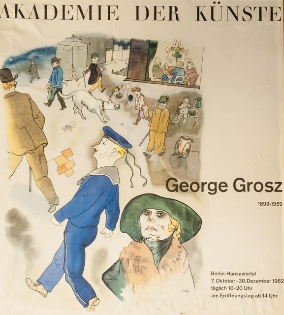 Akademie der Kunste Poster | George Grosz,{{product.type}}
