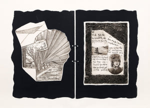 Album Pages IX and X Etching | Lois Polansky,{{product.type}}