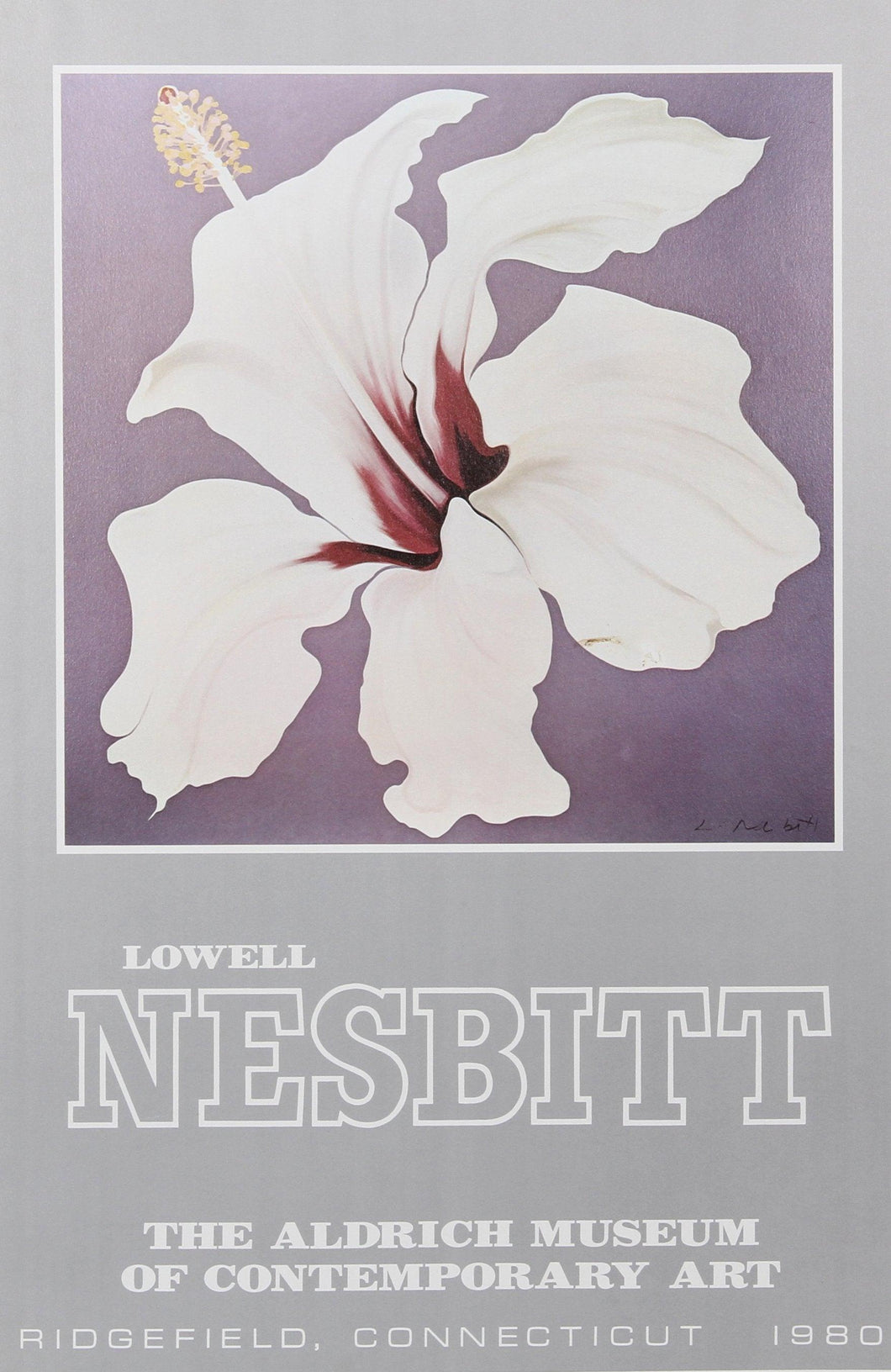 Aldrich Museum Exhibition Poster | Lowell Blair Nesbitt,{{product.type}}