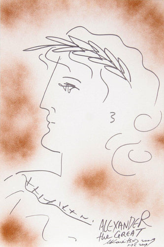Alexander the Great Mixed Media | Mara Karetsos,{{product.type}}