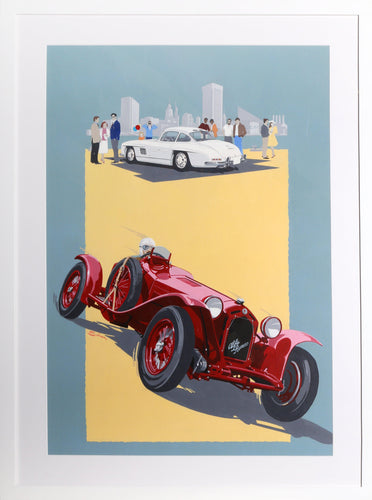 Alfa Romeo Auto Show Acrylic | Dennis Simon,{{product.type}}