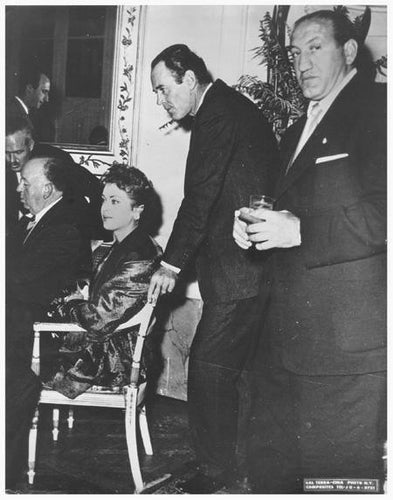 Alfred Hitchcock and Henry Fonda Black and White | Salvador Terracina,{{product.type}}