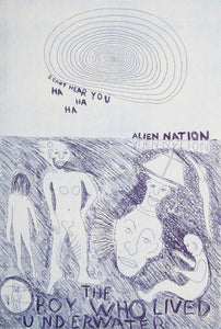 Alien Nation from the Moral Essays Portfolio Etching | Robin Winters,{{product.type}}