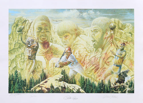 All Time Leaders Lithograph | Gene Locklear,{{product.type}}