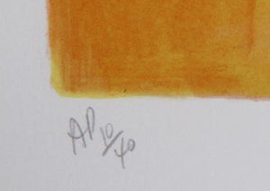 Allegro Lithograph | Joan Paley,{{product.type}}
