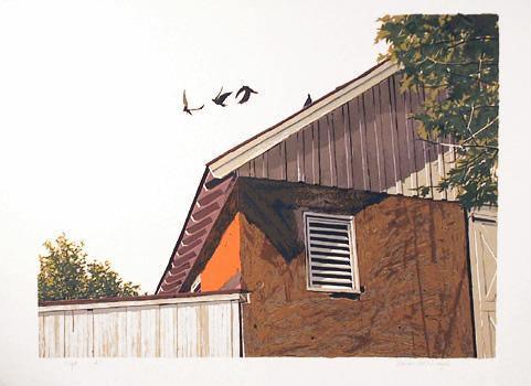 Aloft Lithograph | Dennis Goldsborough,{{product.type}}