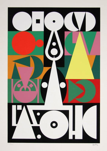 Alphabet Plastique I Lithograph | Auguste Herbin,{{product.type}}