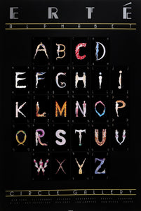Alphabet Poster | Erté,{{product.type}}