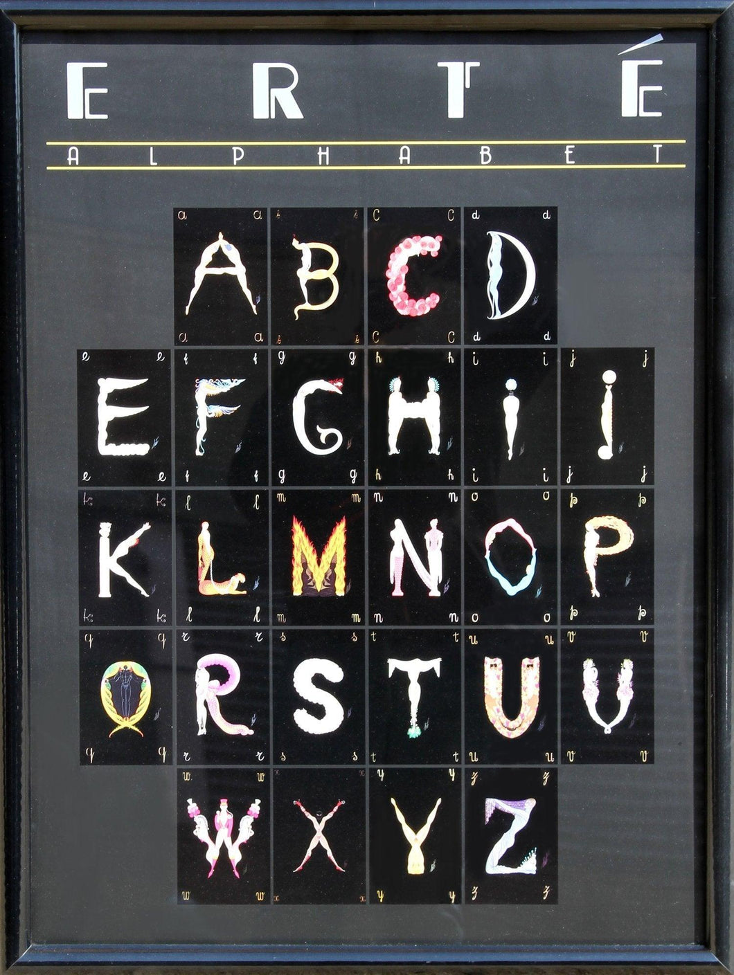 Alphabet Poster | Erté,{{product.type}}