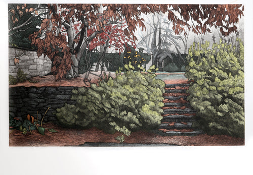 Alverthorpe Garden Etching | Tony Rosati,{{product.type}}